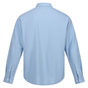 Regatta Mens Babbinswood Linen Shirt (Powder Blue)