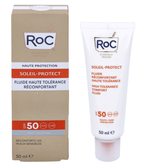ROC Soleil-Protect Hög Tolerans Fluid SPF50+ 50 ml