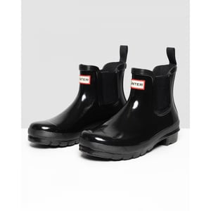 Hunter Original Chelsea Glanz Damesboots