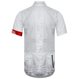 Rossignol Korte Mouw Zip Up Wit/Rood Dames Klassiek T-Shirt RLEWY13 389