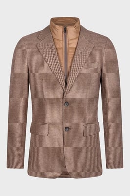 19V69 Italia Mens Jacket Matteo Brown