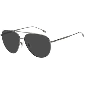 Hugo Boss 1296/F/S R80 M9 Dark Silver Sunglasses