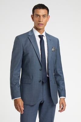 Regular Fit Blue Jacket
