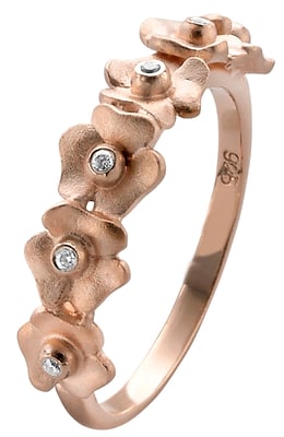 Orphelia Dames 925 Sterling Zilveren Ring - Roze ZR-3934/1