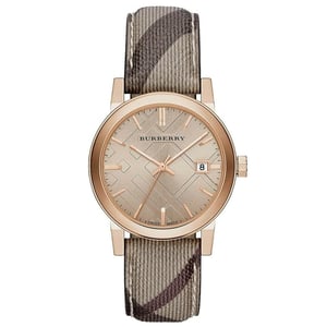 Burberry BU9040 The City Rose Gold Tone damklocka