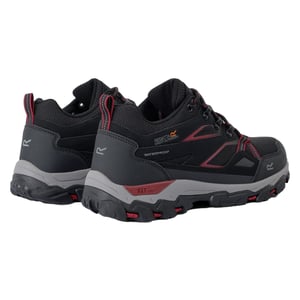 Regatta Holcombe III Low Walking Shoes, dam/dam (Svart/Beaujolais)