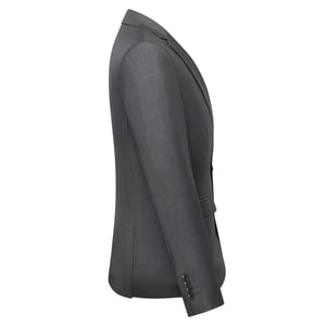 Mörkgrå Blazer Tvåknappad Blazer