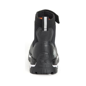 Muck Boots Apex Mid Zip Rubber Svart/Vit Wellingtonkängor
