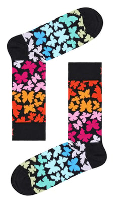 Happy Socks - Novelty Butterfly Design Socks | Great Gift - Butterfly