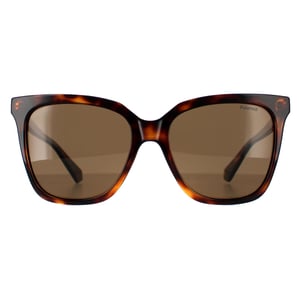 Polaroid Square Womens Havana Bronze Polarized PLD 4155/S/X