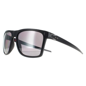 Oakley Vierkant Mannen Matte Zwart Ink Prizm Zwart gepolariseerd Leffingwell