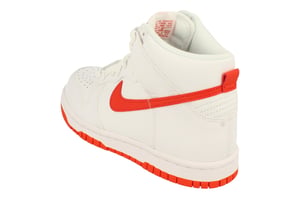 Nike Dunk High Gs Witte Sneakers