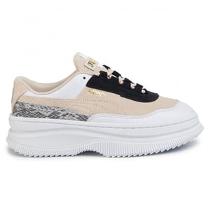 Puma Deva Reptile Womens Beige Trainers