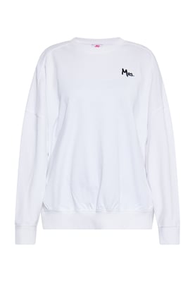 Mymo Sweatshirt Dames wit