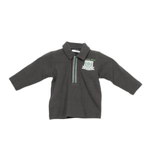 Long-sleeved polo shirt with lapel collar 3735W17 boy