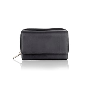 Genuine sturdy leather purse card holder wallet by Woodland Leathers