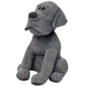 Herringbone Dog Door Stop
