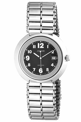 Jowissa Men's Swiss Made Stainless Steel Bracelet Watch - Silver