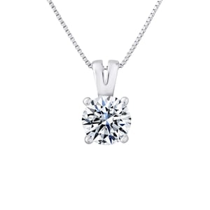 Solitaire hanger Big Railroad Zirkonium 925 Zirkoniumoxide wordt geleverd met een ketting aangeboden