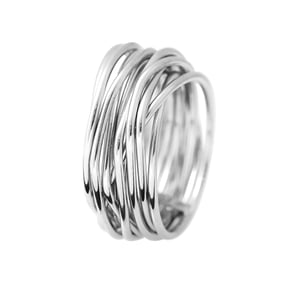 Bewijs van liefde Ring Son Entremés Silver 925 - Wild