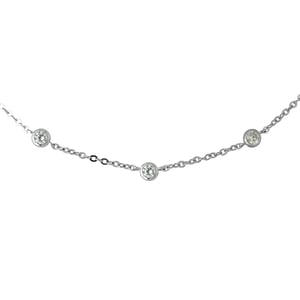 DIADEMA - Halsband - Black Night - Kollektion Kristall Pärla