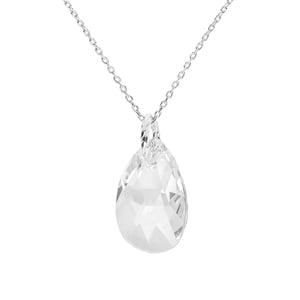 Ketting Drop Crystal Swarovski Silver 925