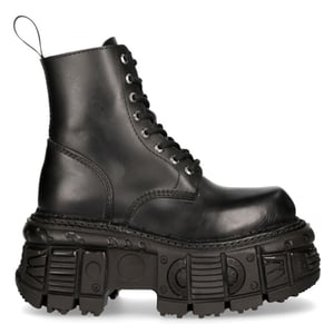 New Rock Unisex Military Techno Platform-stövlar - M-MILI084N-S5