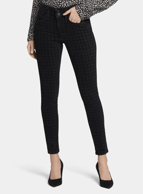 Ami Skinny Jeans Pied-De-Poule Premium Denim | Houndstooth