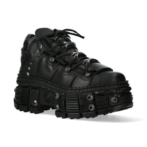 New Rock Goth leren enkellaarzen-WALL106-S25