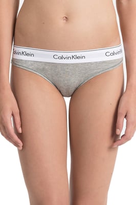 Women's Calvin Klein Modern Briefs in Grey