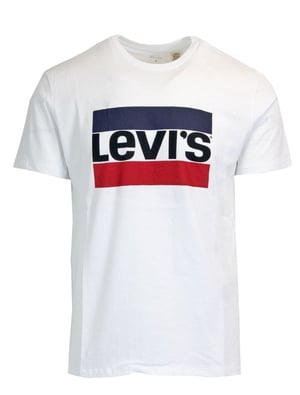Levi's Heren T-Shirt in Wit