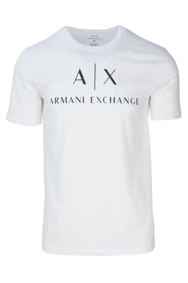 Armani Exchange Heren T-Shirt In Wit