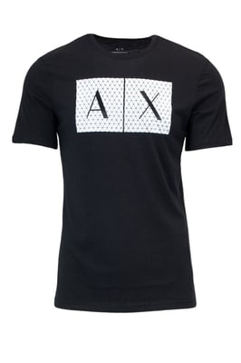 Armani Exchange Heren T-Shirt in Zwart