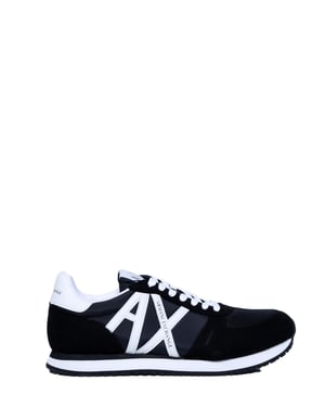 Armani Exchange Heren Sneakers in Zwart