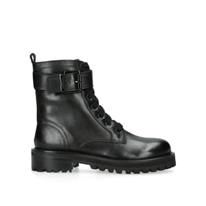 Kurt Geiger London Leather Kgl South Laceup Drench Boots