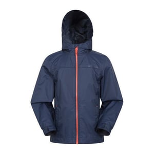 Mountain Warehouse Kinderen/Kinderen Torrent waterdichte jas met getapete naad (Blauw)