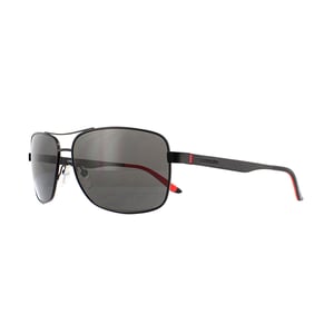 Carrera Zonnebril 8014/S 003 M9 Mat Zwart Grijs Gepolariseerd
