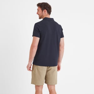 Braunton Mens Polo Shirt - Dark Indigo