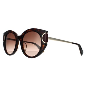 Salvatore Ferragamo zonnebril SF840SA 214 Tortoise Brown gradiënt