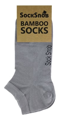 SOCK SNOB - 4 Pairs Bamboo Breathable Trainer Socks for Men & Women