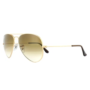 Ray-Ban Zonnebril Aviator 3025 001/51 Goudbruin Fade