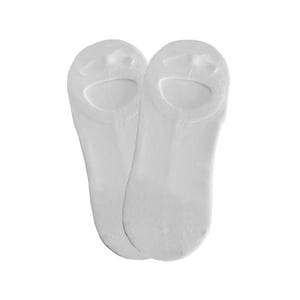 Superga Unisex Adult Invisible Socks (Pack of 2) (White)