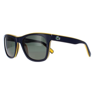 Lacoste Square Mens Blue Yellow Blue Grey Green Polarized L781SP