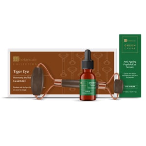 Dr Botanicals Tiger Eye Harmony Gezichtsroller en Groene Kaviaar Serum Kit