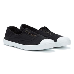 Victoria Inglesa Elastico Womens Trainers - (Black)