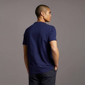 Lyle & Scott Tee SS Plain T-Shirt Blauw