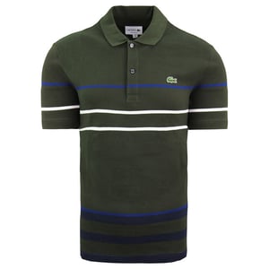 Lacoste Regular Fit herr grön polotröja