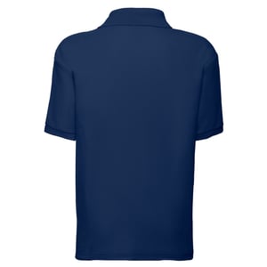 Fruit of the Loom Kinder/Kids Piqué Poloshirt met Korte Mouwen (Marine)