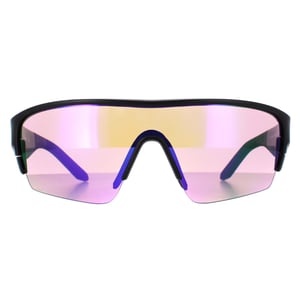 Dragon Semi Rimless Mens Matte Black Lumalens Purple & Spare Tracer X