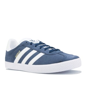 Boy's adidas Originals Children Gazelle Trainers in Navy